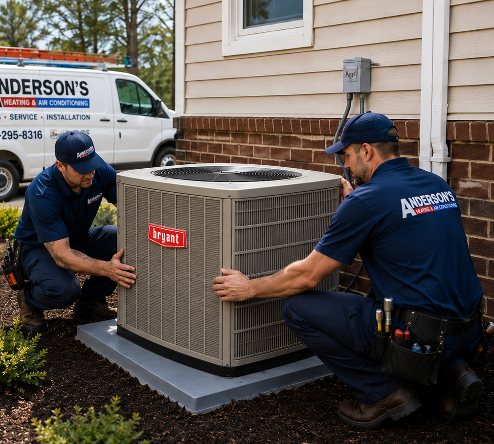 Anderson's Heating and Air Conditioning HVAC service